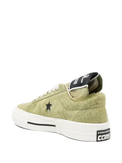 Rick Owens Drkshdw Faux Fur Trainers In Animal Print
