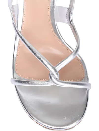 Gianvito Rossi Jungle Mamba Twisted Strap Sandals In Animal Print