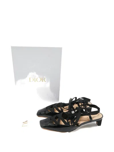 Pre-owned Dior D-envol Leather Pumps In Black
