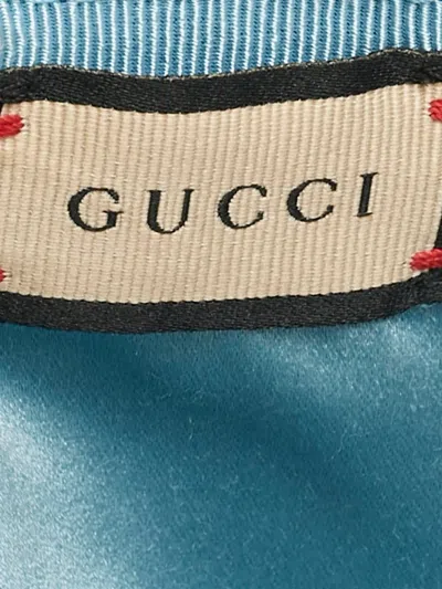 Pre-owned Gucci Gg-pattern Baseball Cap In Blue