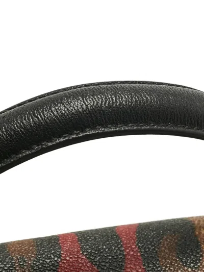 Pre-owned Dolce & Gabbana Miss Bonita Leopard-print Bag In Brown