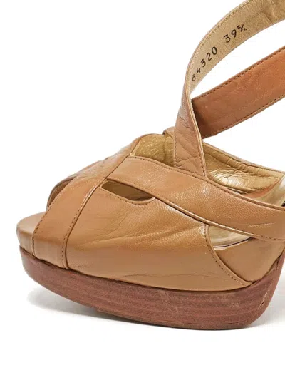 Pre-owned Stuart Weitzman 1144528 Brown