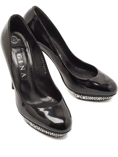Pre-owned Gina 1136828 Black