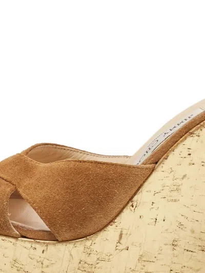 Pre-owned Jimmy Choo 1139782 Brown