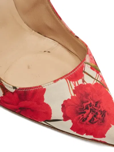 Pre-owned Manolo Blahnik 1137182 Multicolor In Neutral