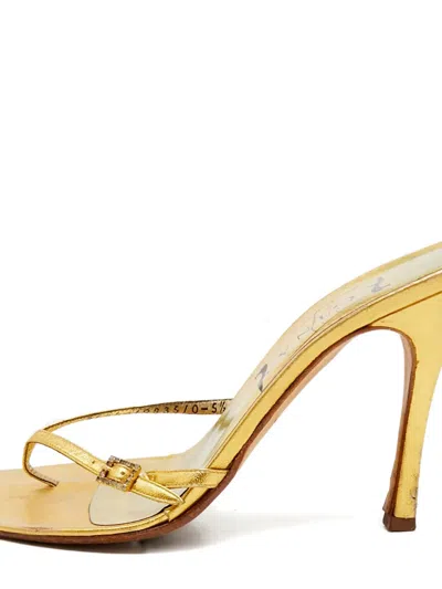Pre-owned Gina 1159795 Gold
