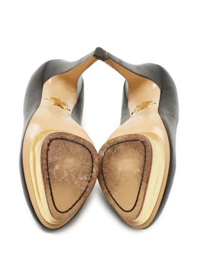 Pre-owned Charlotte Olympia 787118 Black