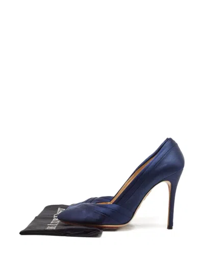 Pre-owned Charlotte Olympia 799630 Navy Blue
