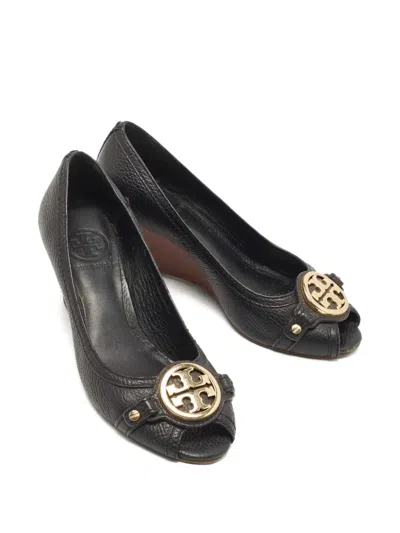 Pre-owned Tory Burch 823774 Black