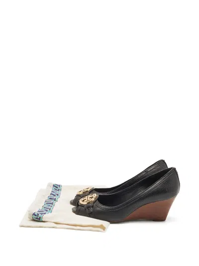 Pre-owned Tory Burch 823774 Black