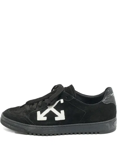 Pre-owned Off-white 2.0 Suede Sneakers In Black