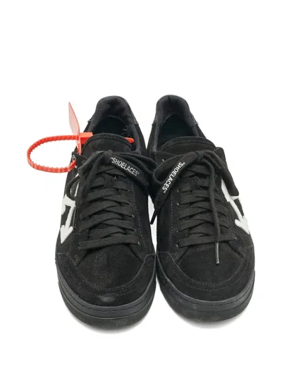 Pre-owned Off-white 2.0 Suede Sneakers In Black