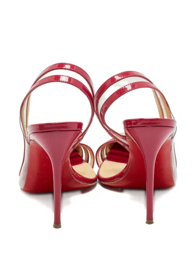 Pre-owned Christian Louboutin Leather Pumps In Red