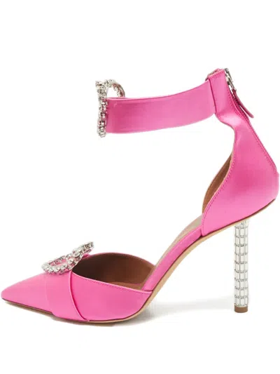 Pre-owned Malone Souliers X Emily In Paris Camille Pumps In Pink