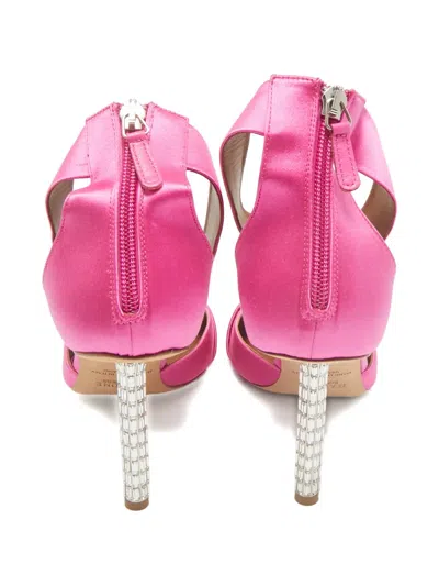 Pre-owned Malone Souliers X Emily In Paris Camille Pumps In Pink