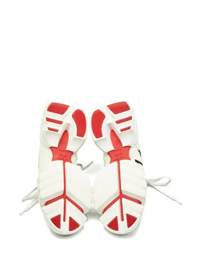 Pre-owned Dior D-connect Low-top Sneakers In White