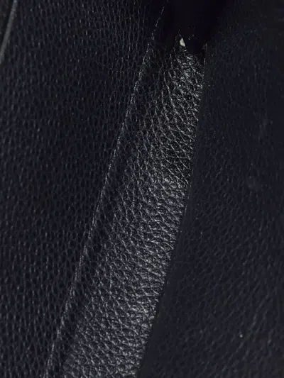 Pre-owned Louis Vuitton Zippy Monogram Empreinte Leather Wallet In Black