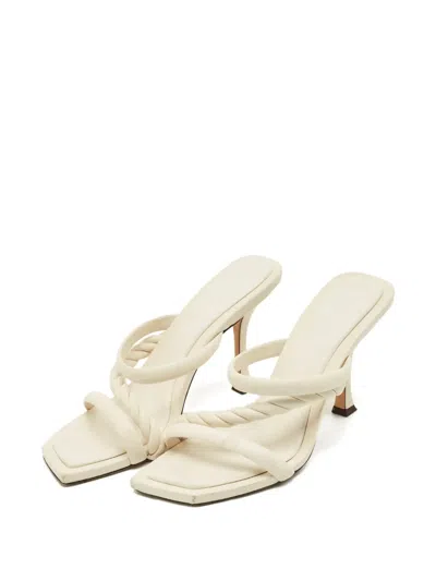 Pre-owned Jimmy Choo Diosa Twisted-strap Sandals In Neutral