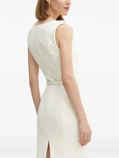 Marciano Belted Mini Dress In White