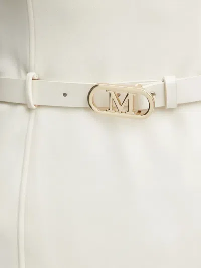 Marciano Belted Mini Dress In White