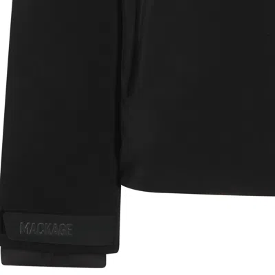 Mackage Insulated Jackets With Hood And Pockets In Black
