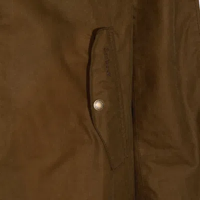Barbour Ba X Br Wax Trench Coat Wax In Brown