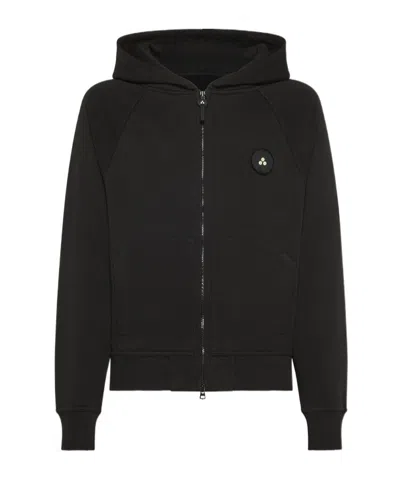Peuterey Tony Effe Zip-up Hoodie In Black