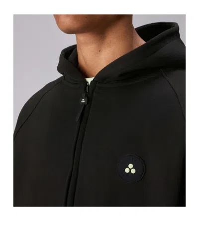 Peuterey Tony Effe Zip-up Hoodie In Black