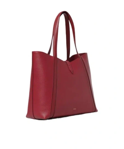 Furla Goccia Large Handbag In Red