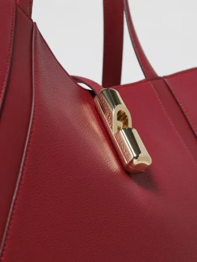 Furla Goccia Large Handbag In Red