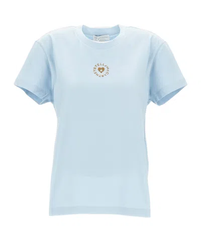 Stella Mccartney Short-sleeved T-shirt In Blue