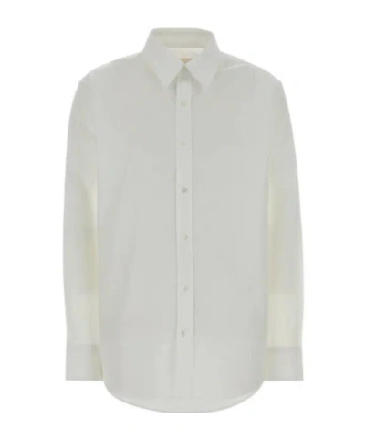 Apc White Poplin Shirt In White