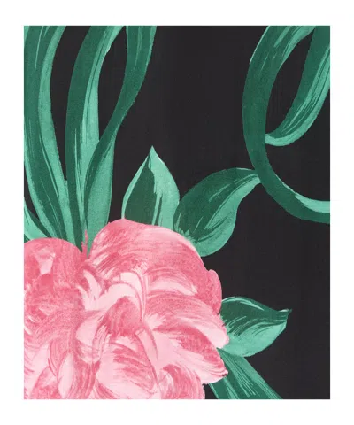 La Doublej La Double J Alba Floral-print Stretch-jersey Midi Dress In Multi