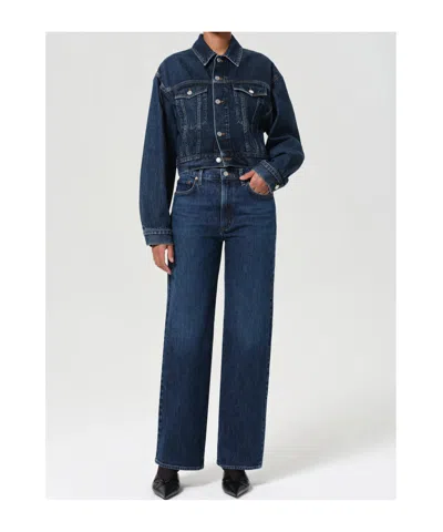 Agolde Harper Jeans In Blue