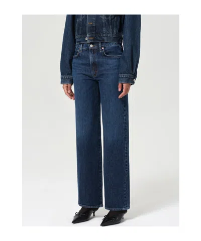Agolde Harper Jeans In Blue