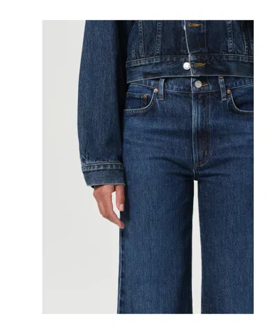Agolde Harper Jeans In Blue