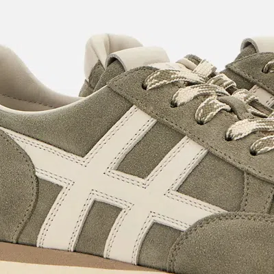 Hogan H671 86er Lace-up Fastening Sneakers In Gray