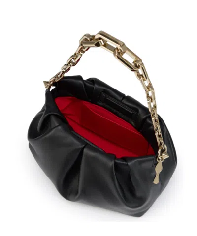 Christian Louboutin Eva Chain Small Shoulder Bag In Black