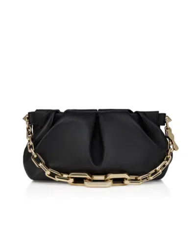 Christian Louboutin Eva Chain Small Shoulder Bag In Black