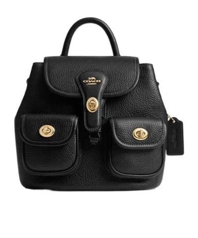 Coach Hadley Backpack In Black