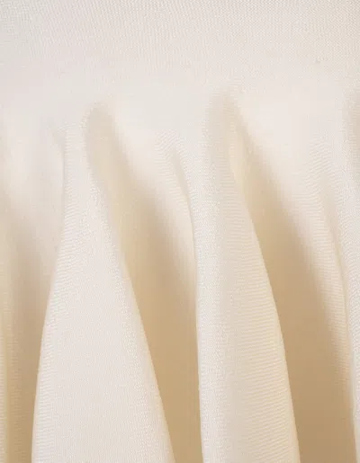 Alaïa Ruffled Camisole In White