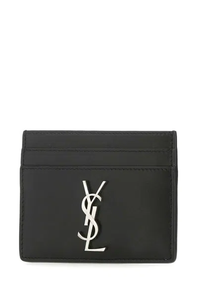 Saint Laurent Wallets In Black