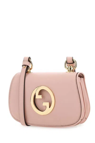 Gucci Blondie Interlocking-g Shoulder Bag In Pink