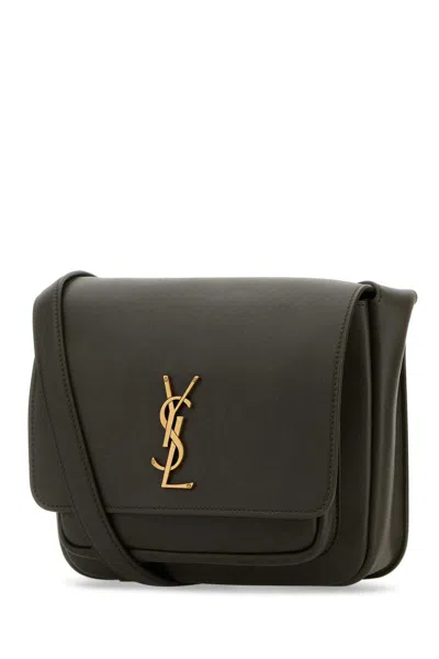 Saint Laurent Shoulder Bags In Green