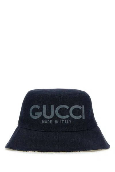Gucci Casual Bucket Hat Wide Brim In Black