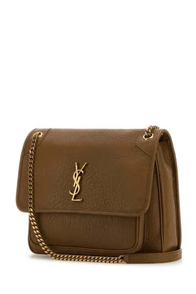 Saint Laurent Shoulder Bags In Brown