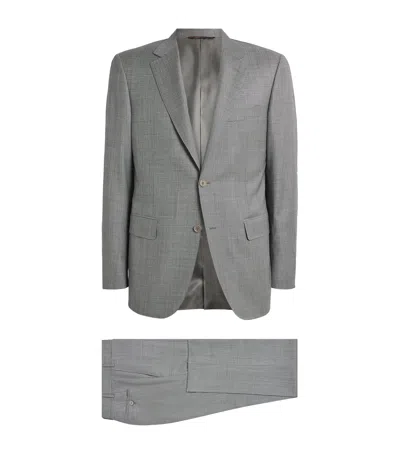 Canali Wool 2-piece Suit In Gray