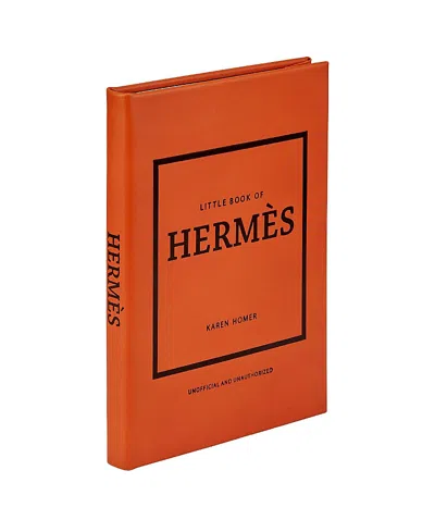 Graphic Image Little Book Of Hermes Leather Edition In Orange