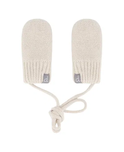 Deux Par Deux Unisex Knit Mittens - Baby In Neutral
