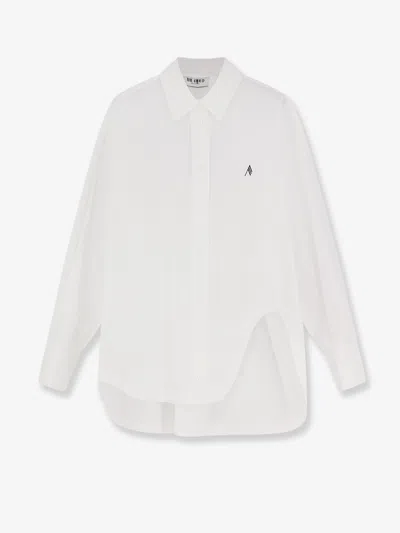Attico Oversize Cotton Shirt In White